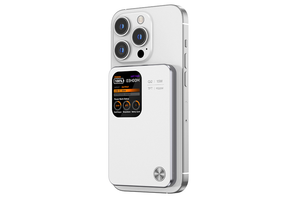 MagSafe Compatible 3-in-1 Wireless Power Bank 5000 mAh - 图片 3