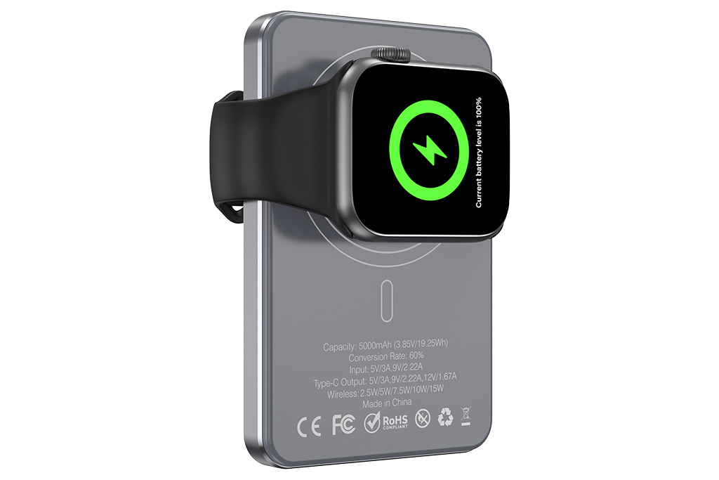 MagSafe Compatible 3-in-1 Wireless Power Bank 5000 mAh - 图片 12