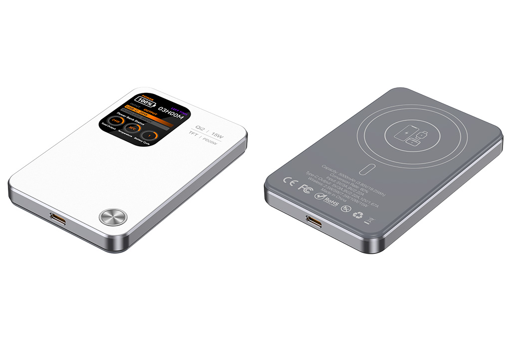 MagSafe Compatible 3-in-1 Wireless Power Bank 5000 mAh - 图片 10