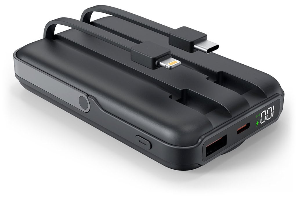 10.000 mAh MagSafe Power Bank with Phone Stand & Watch Charger - 图片 11