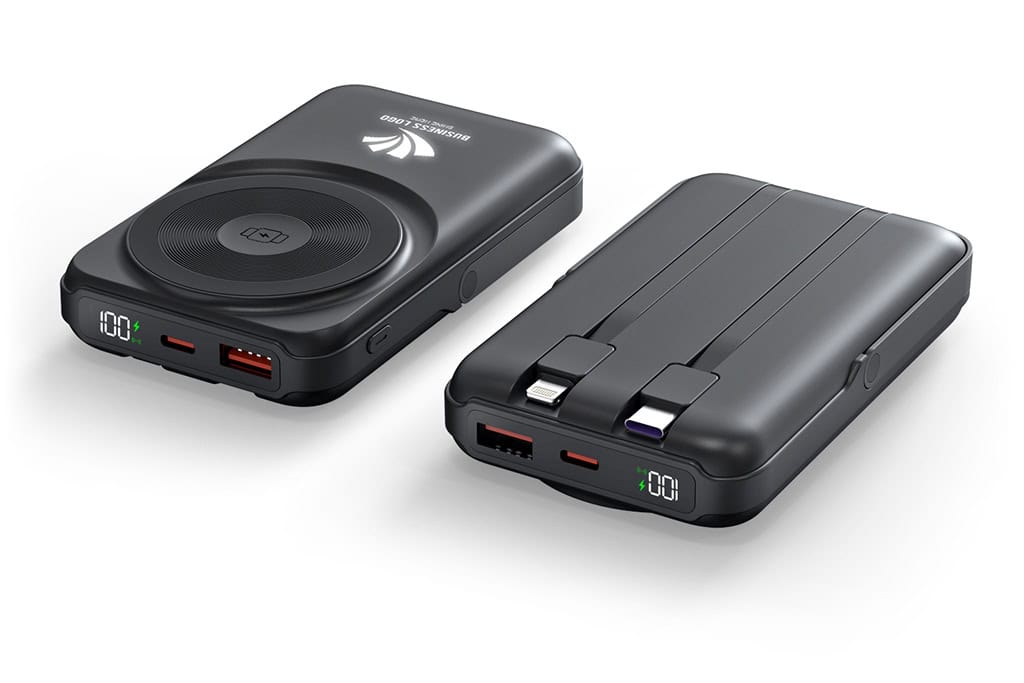 10.000 mAh MagSafe Power Bank with Phone Stand & Watch Charger - 图片 4