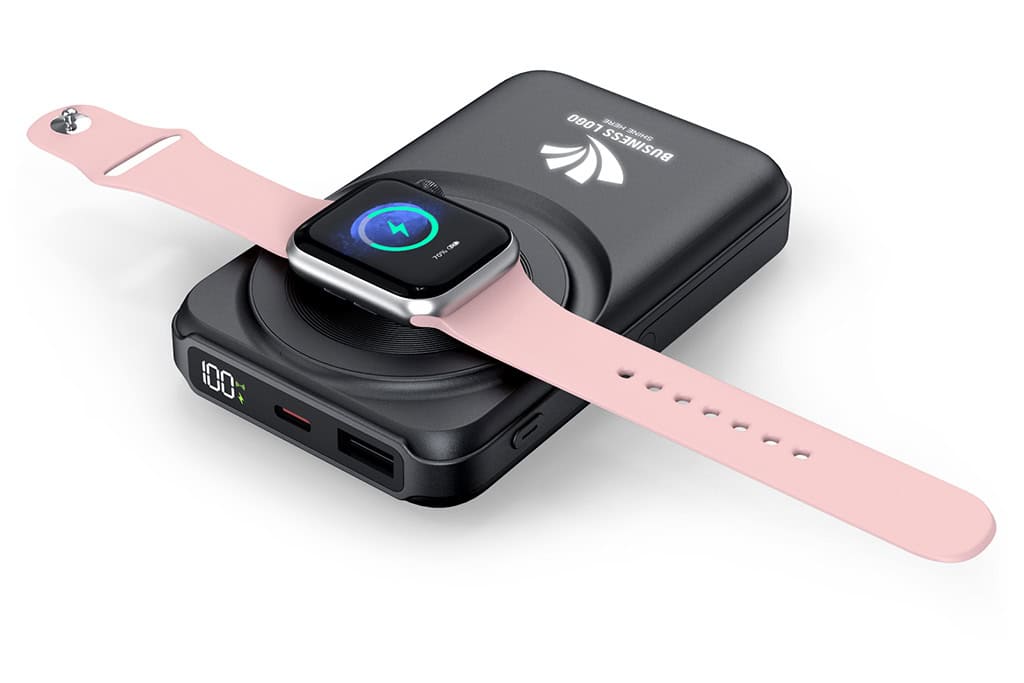 10.000 mAh MagSafe Power Bank with Phone Stand & Watch Charger - 图片 8