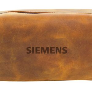 Genuine Leather Shaving & Makeup Bag