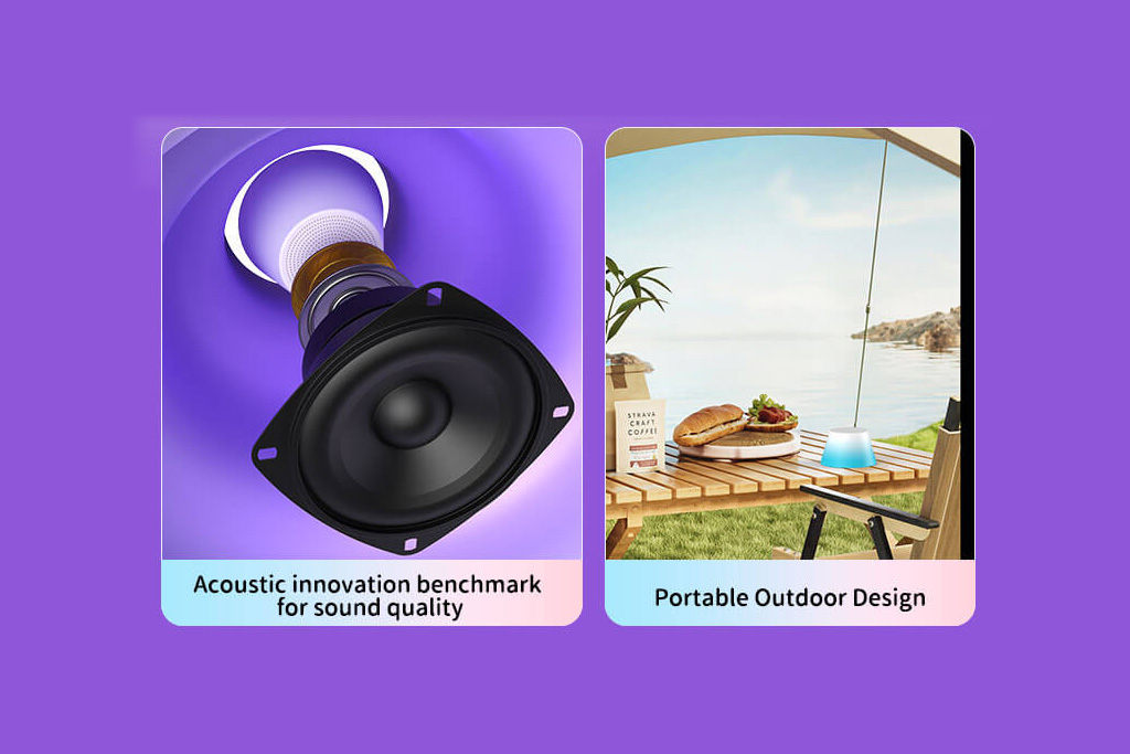 Mini Magnetic Bluetooth Speaker With Phone Stand - 图片 9