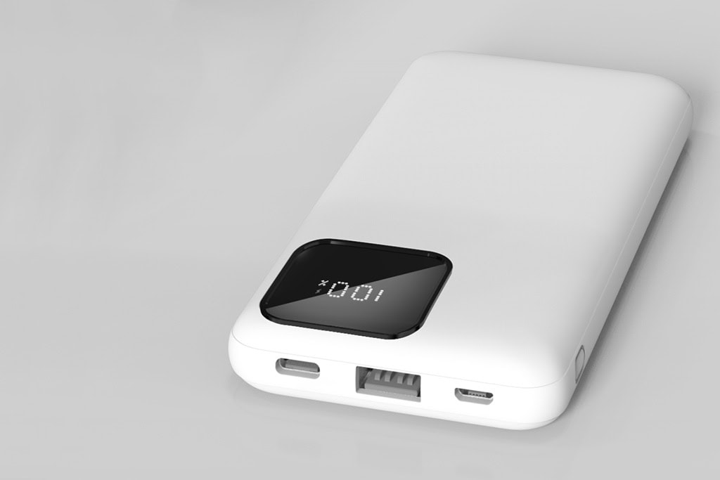 10.000 mAh Power Bank with Integrated Type-C & Lightning Cables - 图片 6