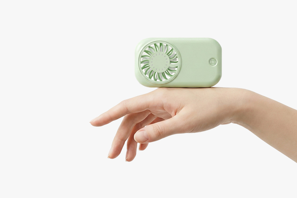 Rechargeable 1200mAh Handheld Mini Fan - 图片 6